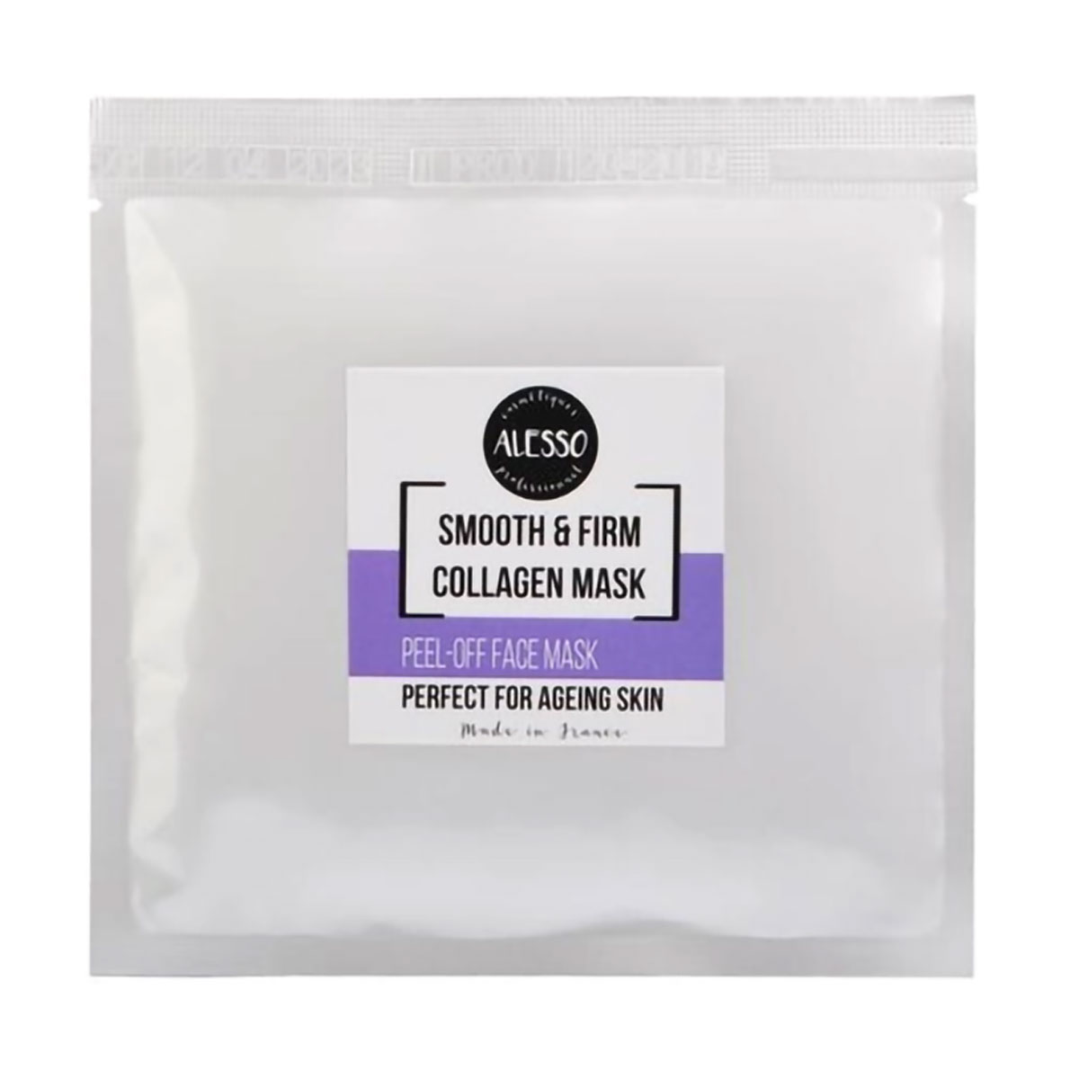 Альгінатна маска для обличчя Alesso Professionnel Smooth &amp; Firm Collagen Mask колагенова, проти набряків, 25 г